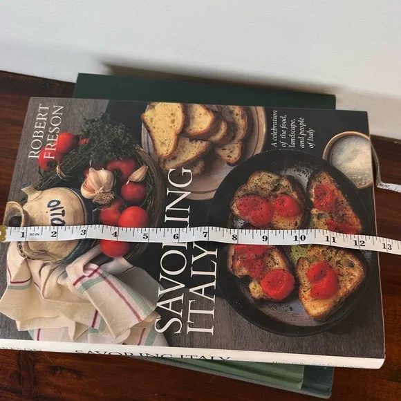Vintage Savoring Italy Cook Book 1992 Italian Coffee Table Book European - Picture 7 of 7